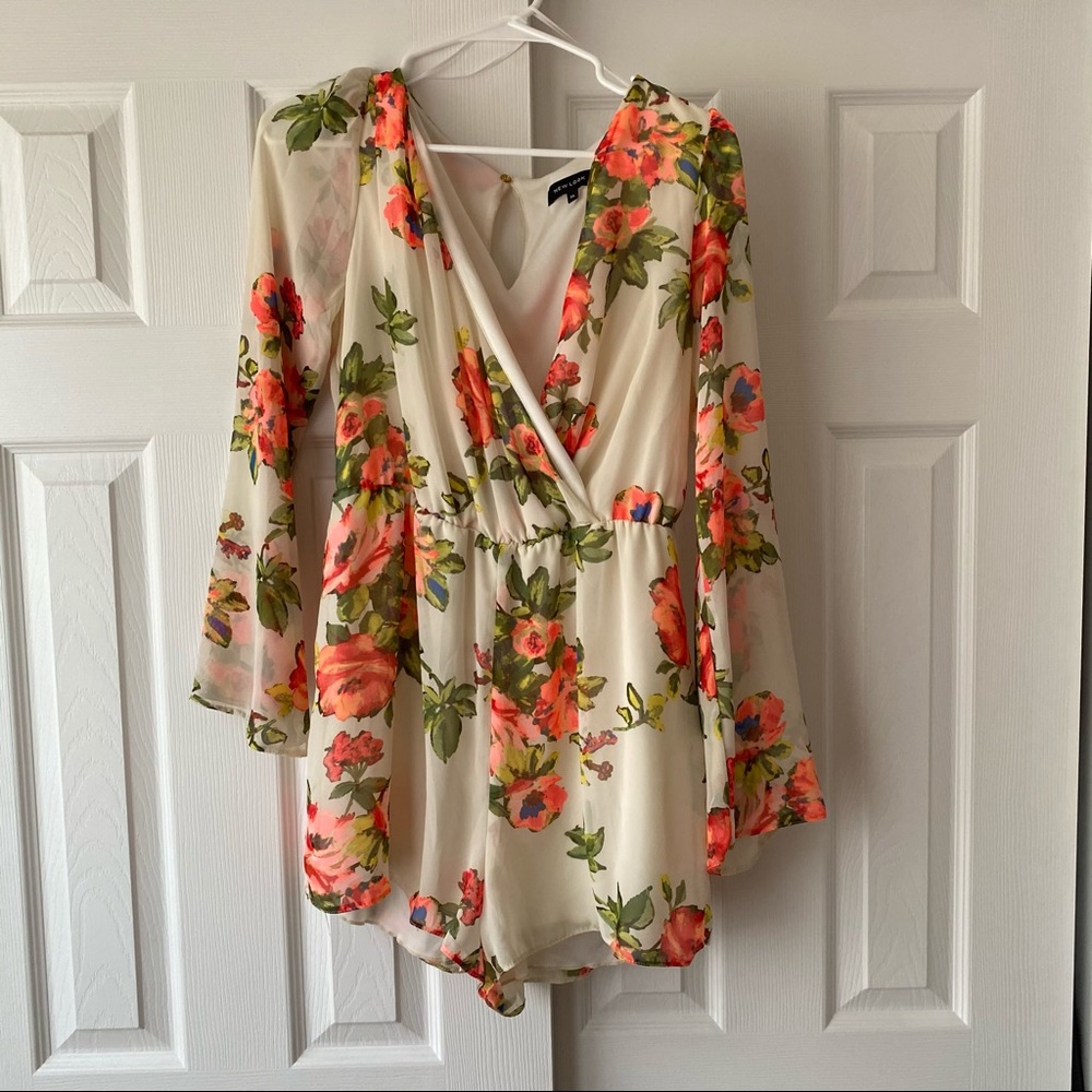 Floral romper